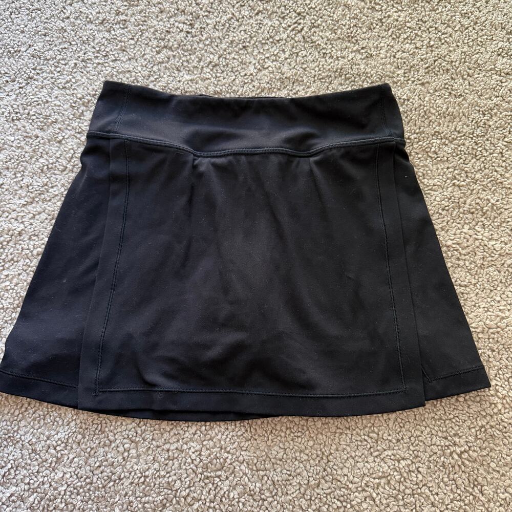 Athleta Girl Athletic Skort Black Size M (8-10)